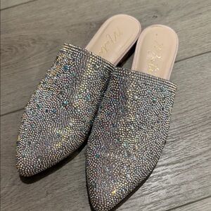 Matisse Embellished Rhinestone Mules (Paloma)